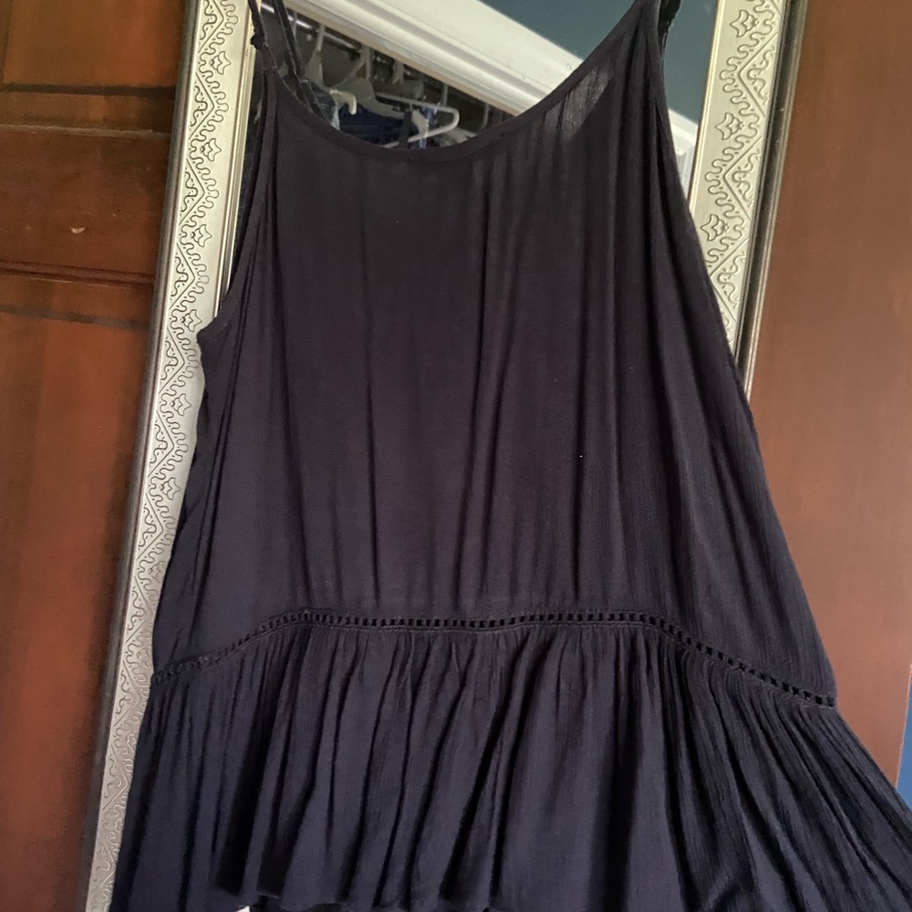 American eagle charcoal gray tank top